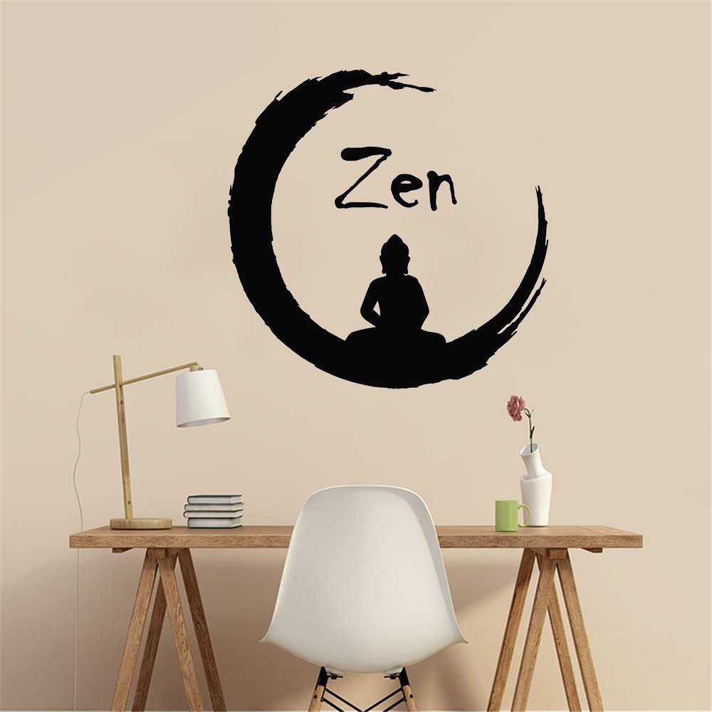 Interior Design Zen - Naklejki ścienne buddyjska medytacja buddyzm joga