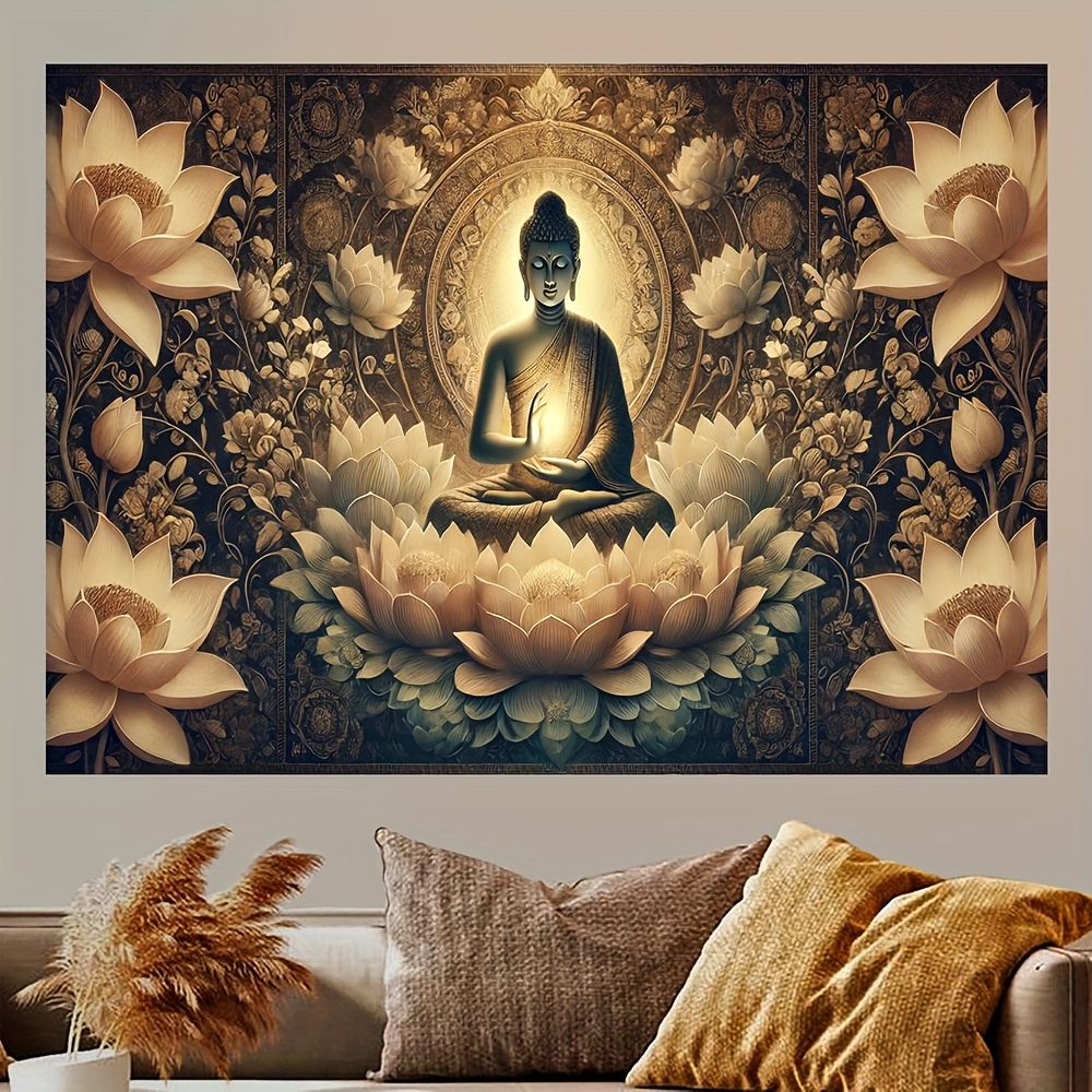 Gobelin Ścienny z Motywem Loto – Interior Design Zen recenzja i cena
