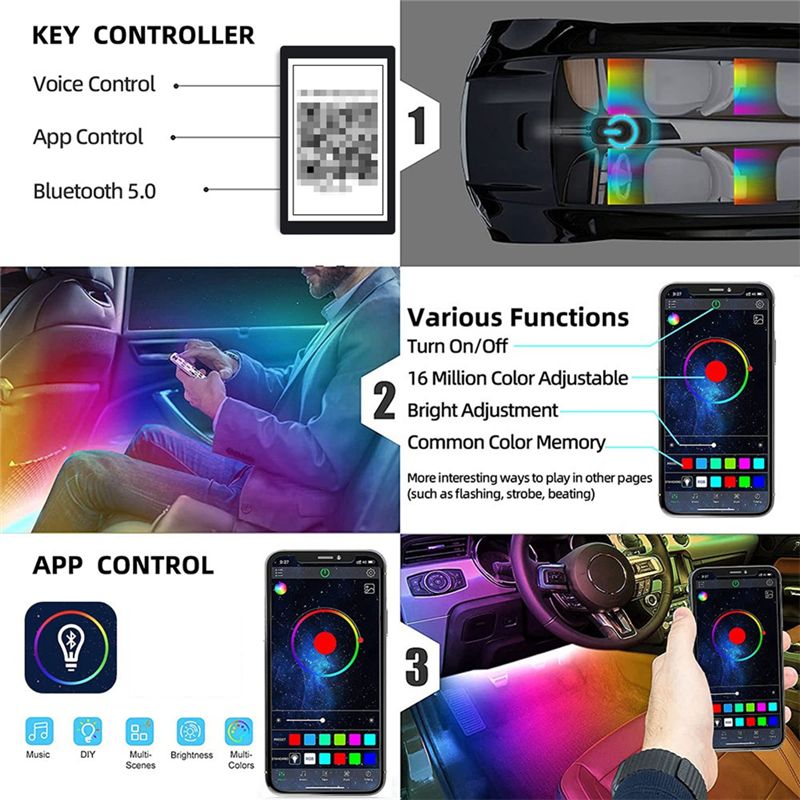 A30F-Car LED Światła Wewnętrzn – Interior Design Apps recenzja i cena