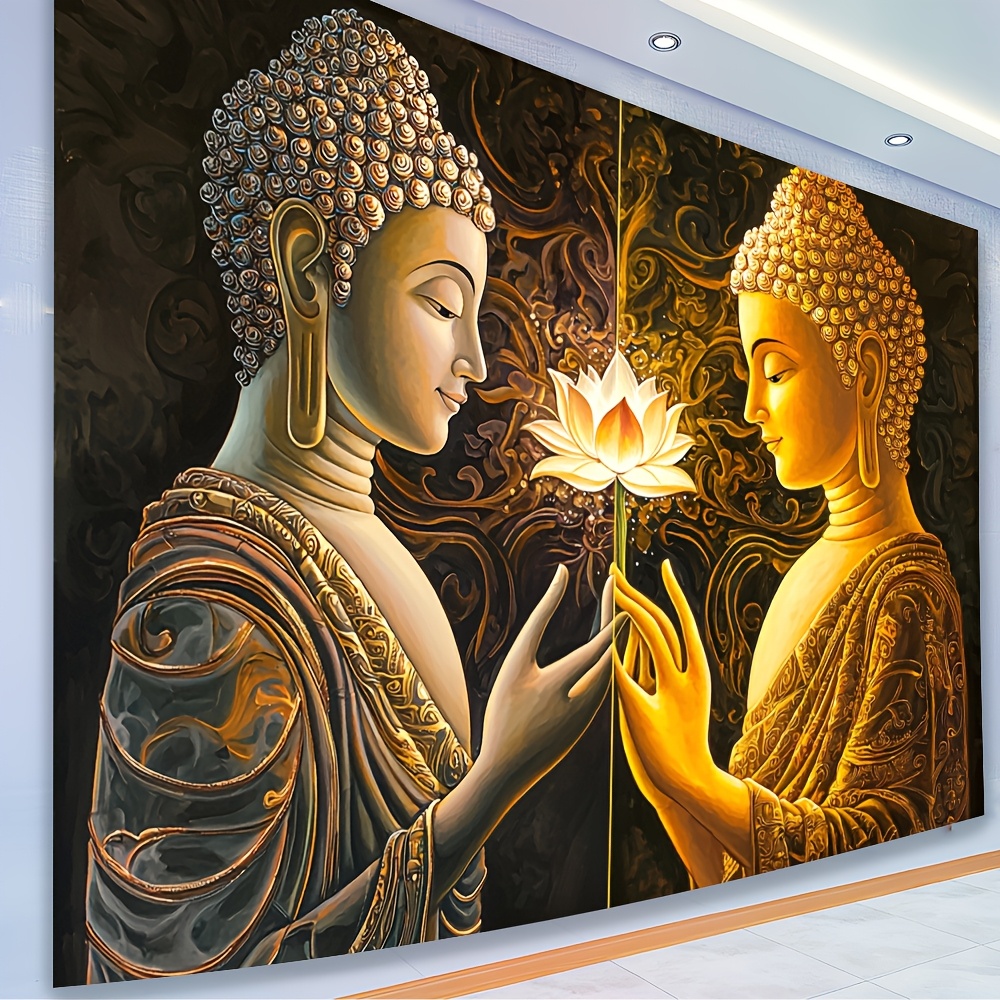 Gobelin Ścienny Budda i Lotos, – Interior Design Zen recenzja i cena