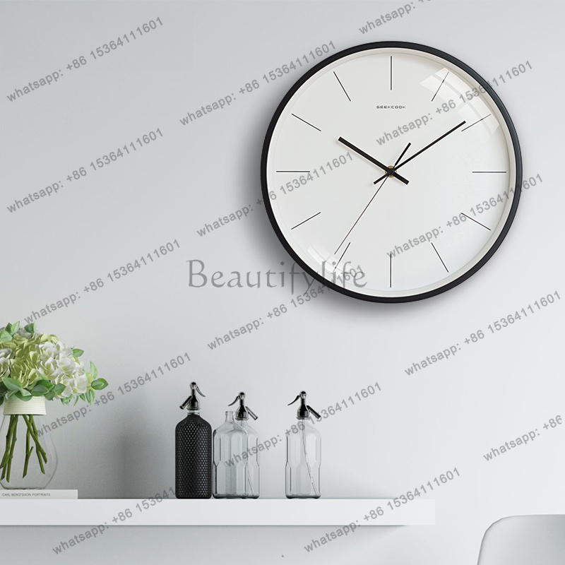 Zegar ścienny w stylu light lu – Interior Design Organic Modern recenzja i cena